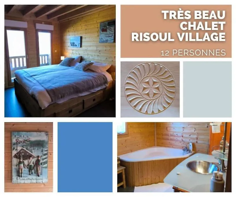 Beau Chalet Moderne 12P - Risoul Village -My Lodge 0*,